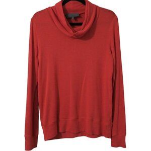 Sunday in Brooklyn Pullover Sweater Lightweight Anthropologie Coral Pink Fall XS